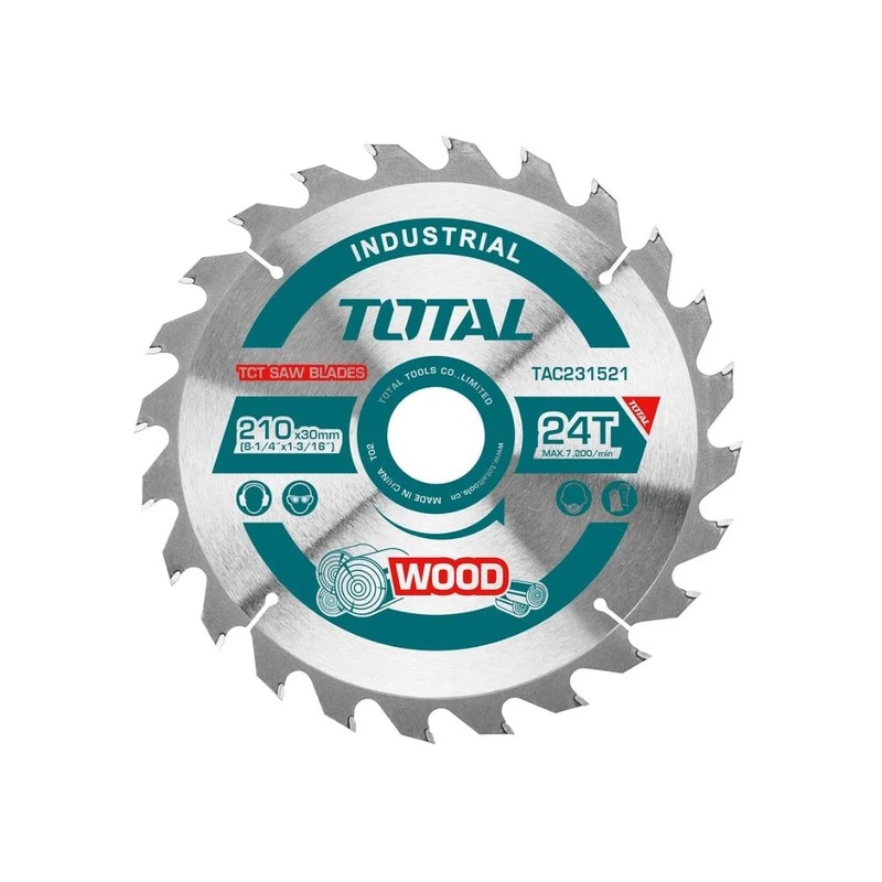 TOTAL SAW BLADE 210MM 8-1/4 24T X 30MM TAC231521