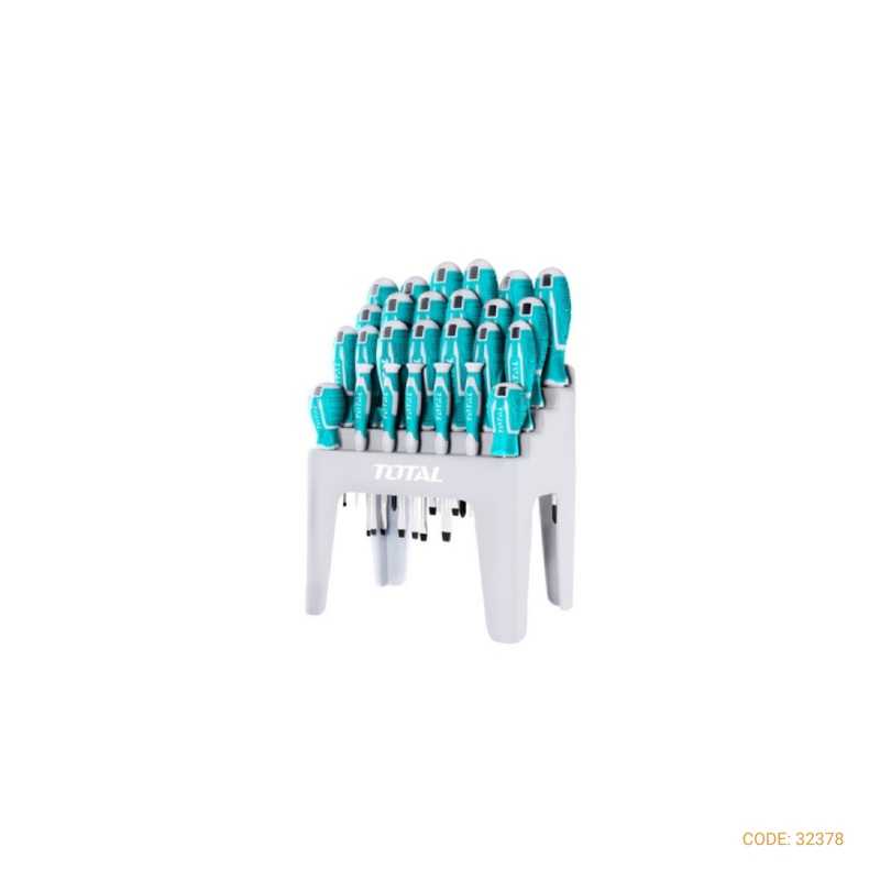 TOTAL SCREWDRIVER SET 26 PCS THT250626