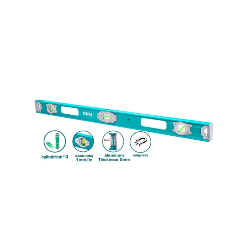TOTAL SPIRIT LEVEL 100CM TMT210026