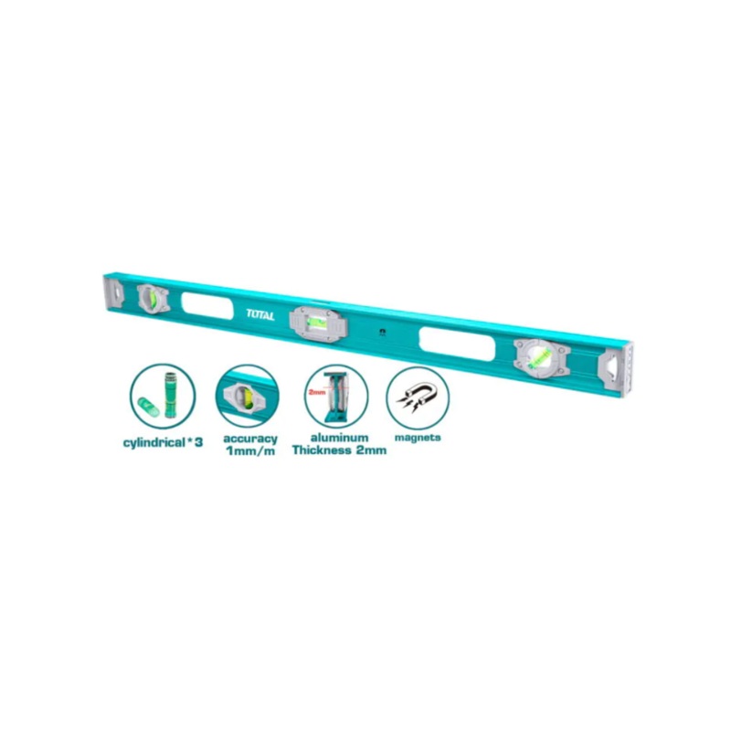 TOTAL SPIRIT LEVEL 60CM TMT26026