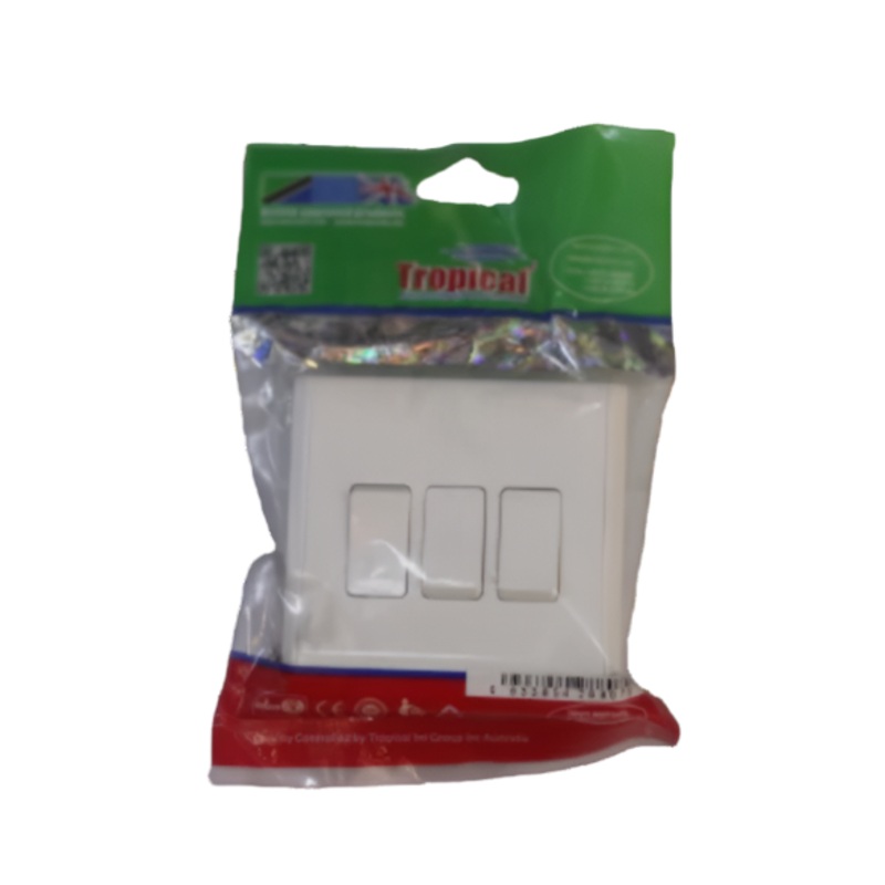 TROPICAL 3 GANG 2 WAY TS206EF