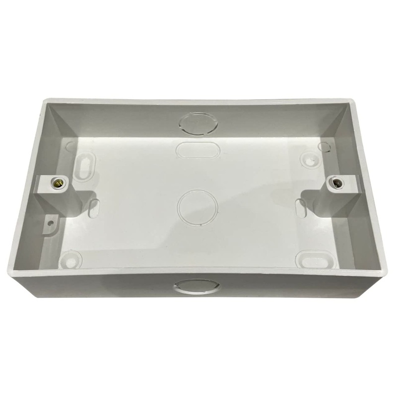 TROPICAL BOX PVC WHITE 3X6