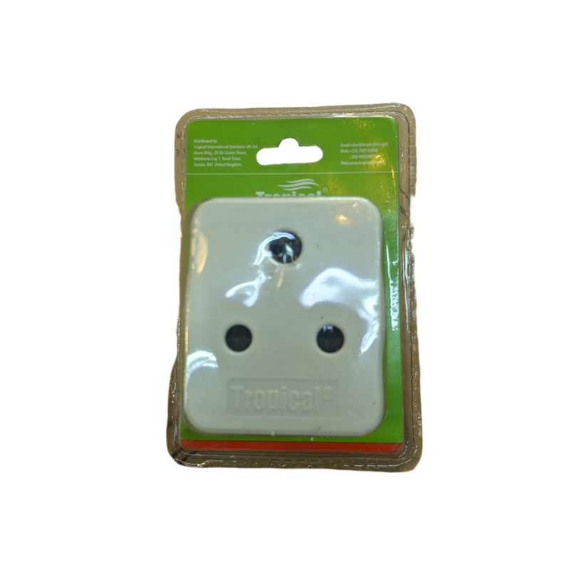 TROPICAL MULTI ADAPTOR 13A 250V WHITE NM888