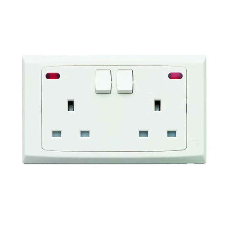 TROPICAL SOCKET PVC NEON 2G/13A NM608