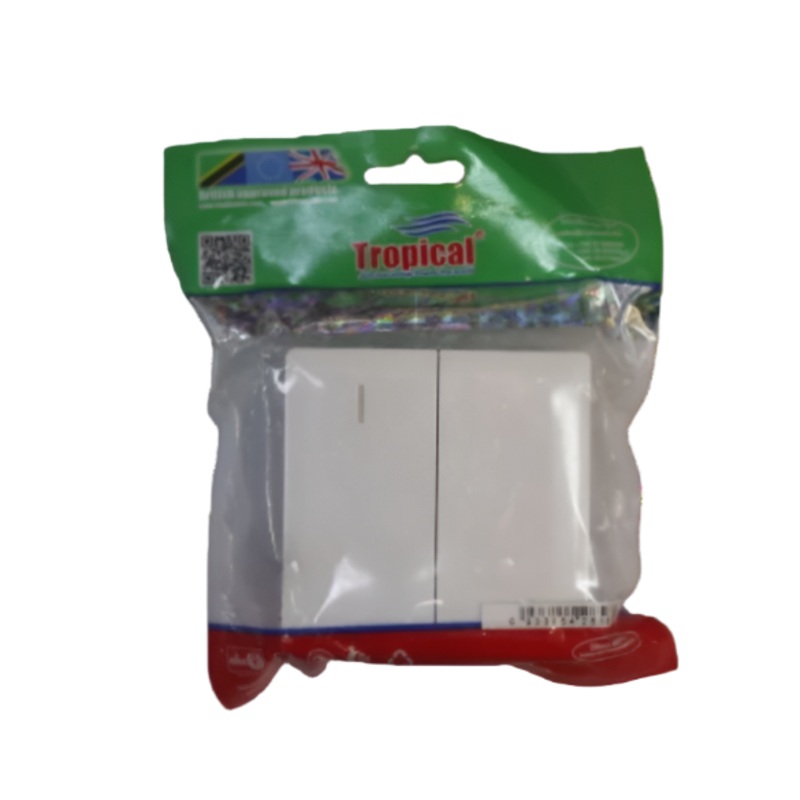 TROPICAL SWITCH 2 GANG 2 WAY TS204EFQ