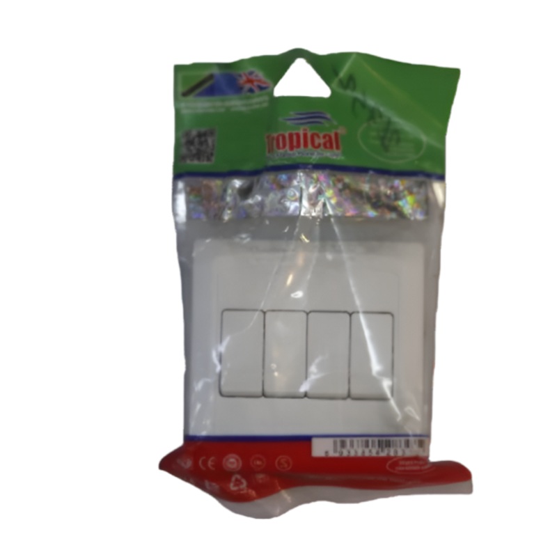 TROPICAL SWITCH PLATE 4GX2W NM264M