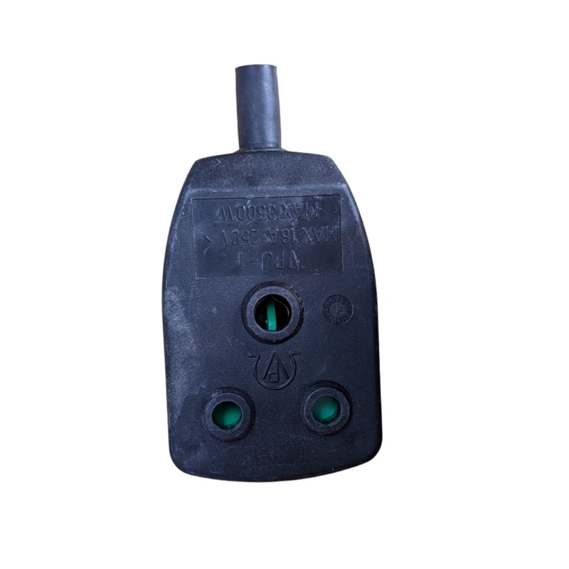 TW COUPLER TWO ENTRY BLACK ELE210