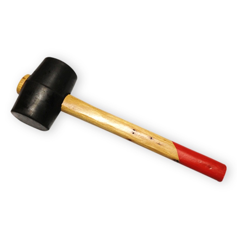 TW RUBBER MALLET WOOD 350G MAL035