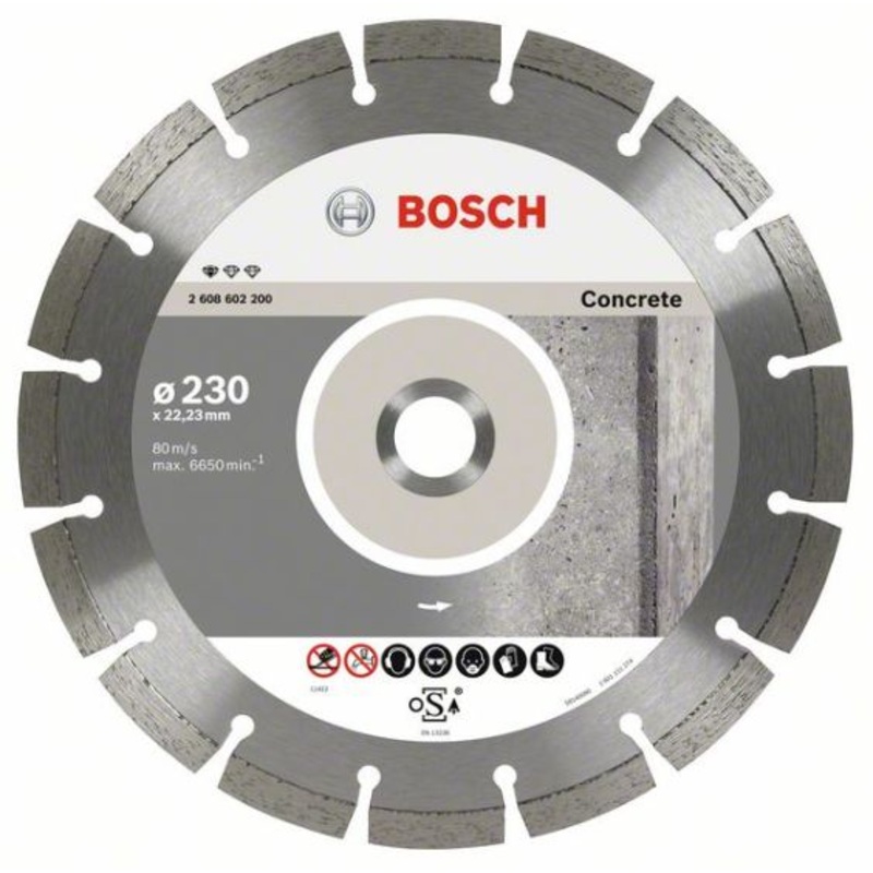 BOSCH DIAMOND DISC SEGMENTED CONCRETE 230MM 602200