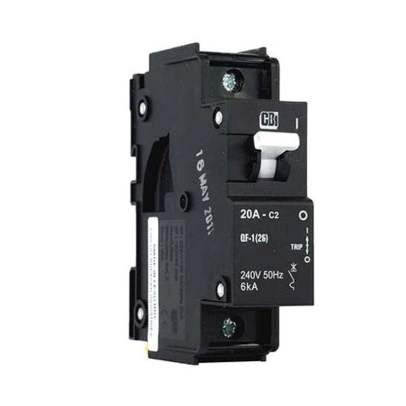 CBI MCB 1P 63A QF-126-DM-2-63A QFE18263