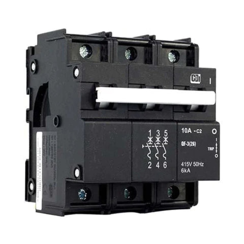 CBI MCB THREE PHASE 30A QF-326-DM-2-30A QFE38230