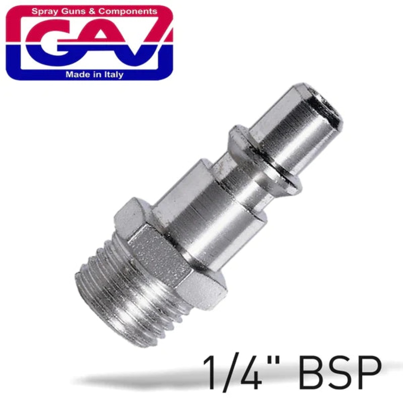 GAV QUICK COUPLER INSERT 1/4 M GAV23-1