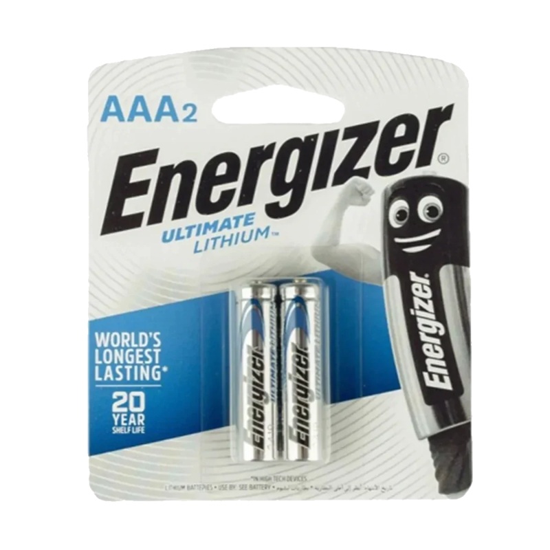 ENERGIZER BATTERIES LITHIUM AAA XL92BP-2