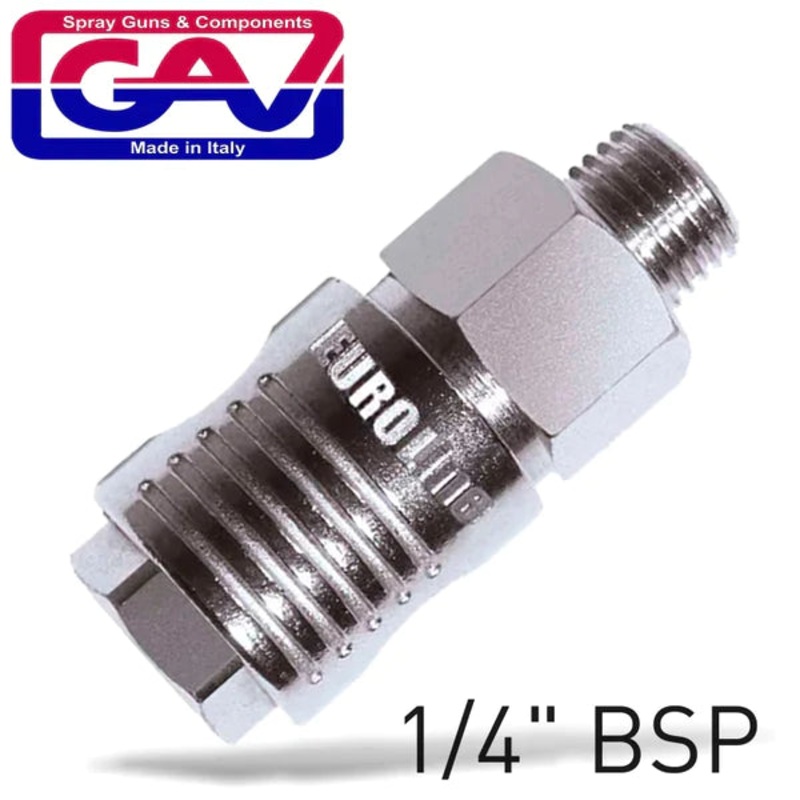 GAV QUICK COUPLER 1/4 F 112 SERIES GAV22A