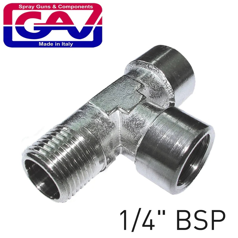 GAV T CONNECTOR 1/4 FFM TEE GAV1253-2