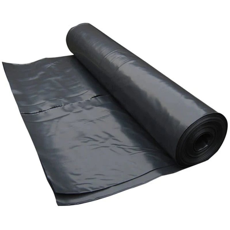 M&F POLYTHENE SHEET BLACK HEAVY DUTY 100 MICRON