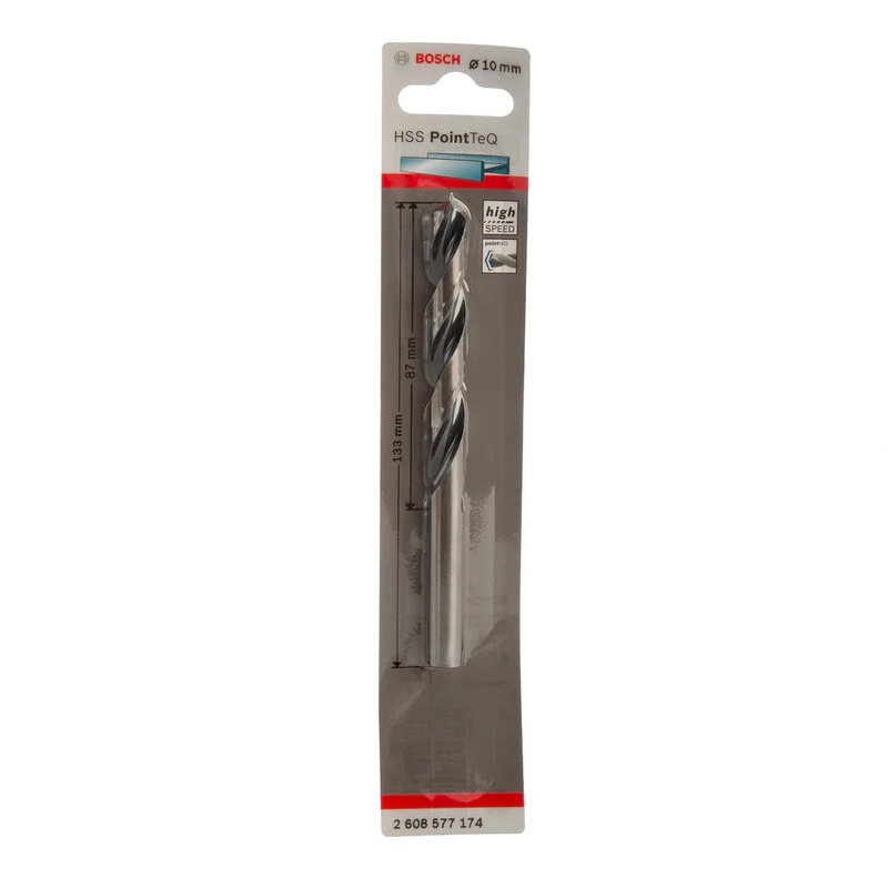 BOSCH DRILL BIT HSS POINT Q 10.0MM 2608577174