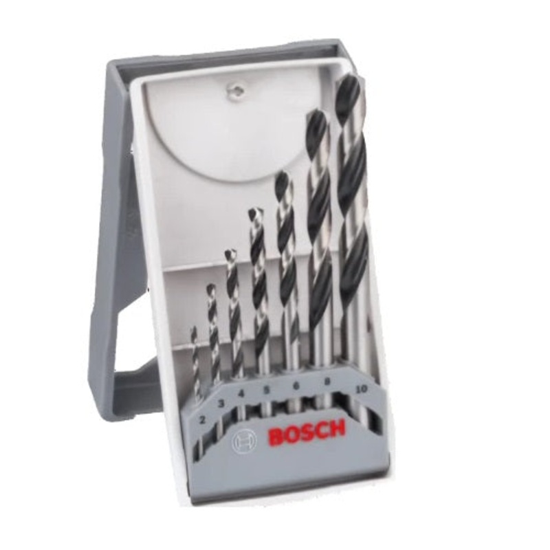 BOSCH DRILL BIT SET HSS 7PCS 2608577347