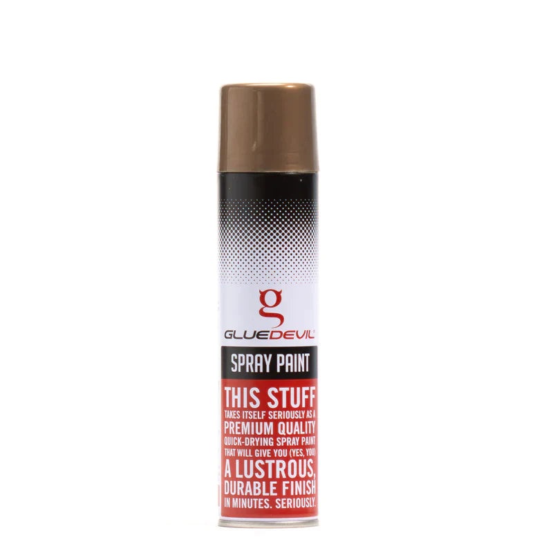 GLUE DEVIL SPRAY PAINT METALLIC ROSE GOLD 00-SPRAY7298