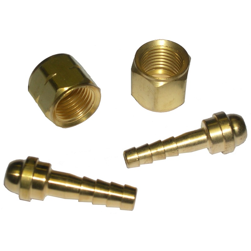 MATWELD HOSE CONNECTOR OXYGEN & ACETYLENE 6MM