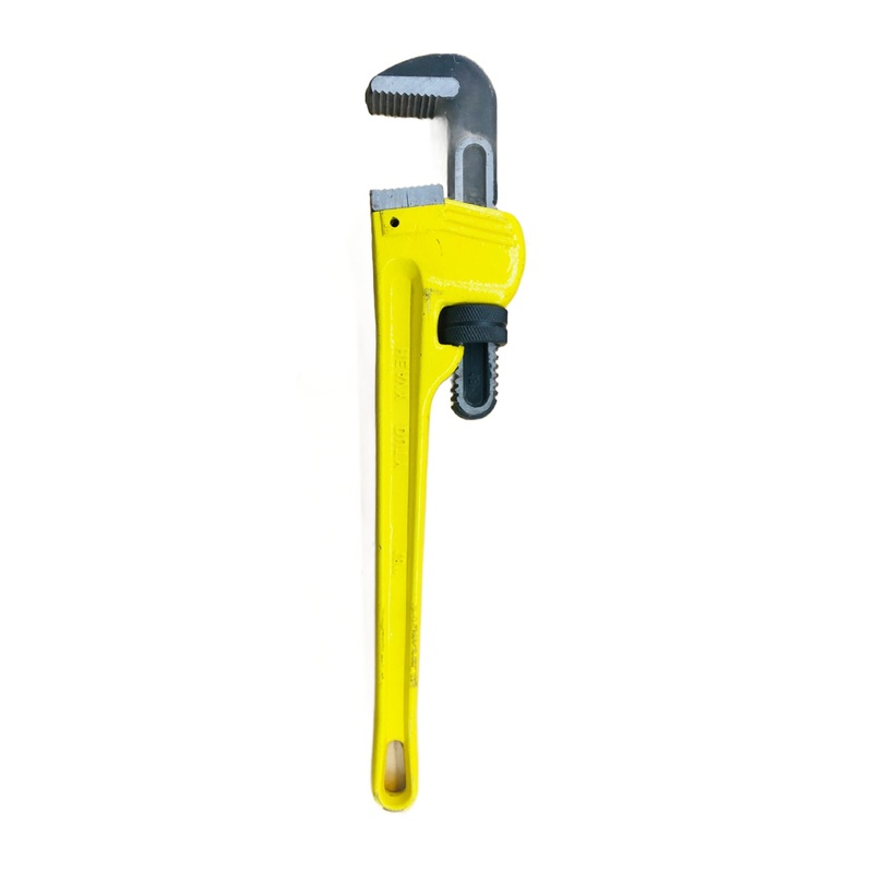 BESTIR PIPE WRENCH INDUSTRIAL YELLOW 450MM – BST10818