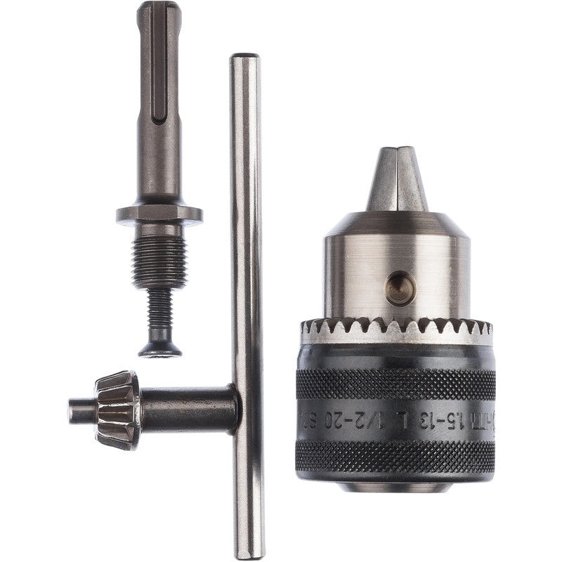 BOSCH ADAPTOR WITH CHUCK + KEY SDS 1/220UNF 13MM 000982