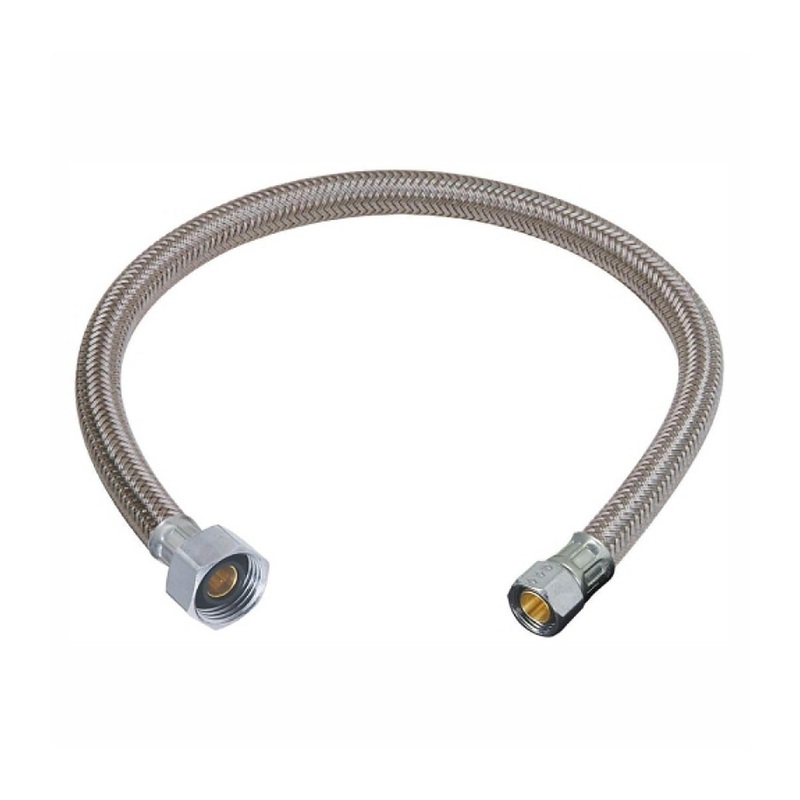 BTS FLEX CONNECTOR BRAID METAL 1/2X350MM