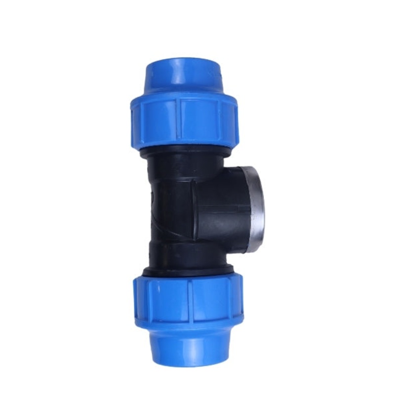 FLOTEK TEE FEMALE POLY COMPRESSION 20M
