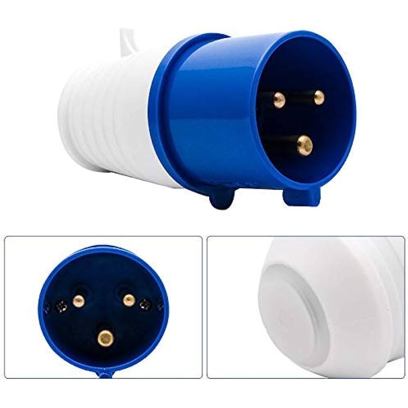 ANDELI INDUSTRIAL SOCKET + PLUG MOBILE 32A/3PINS