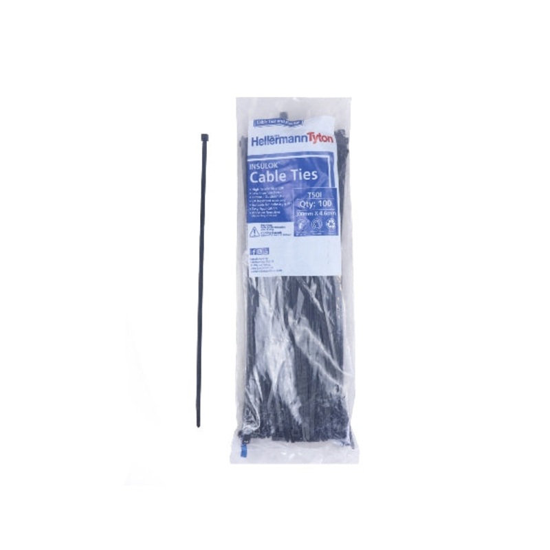 HELLERMANN TYTON CABLE TIES 392X4.7MM CABTIET50L
