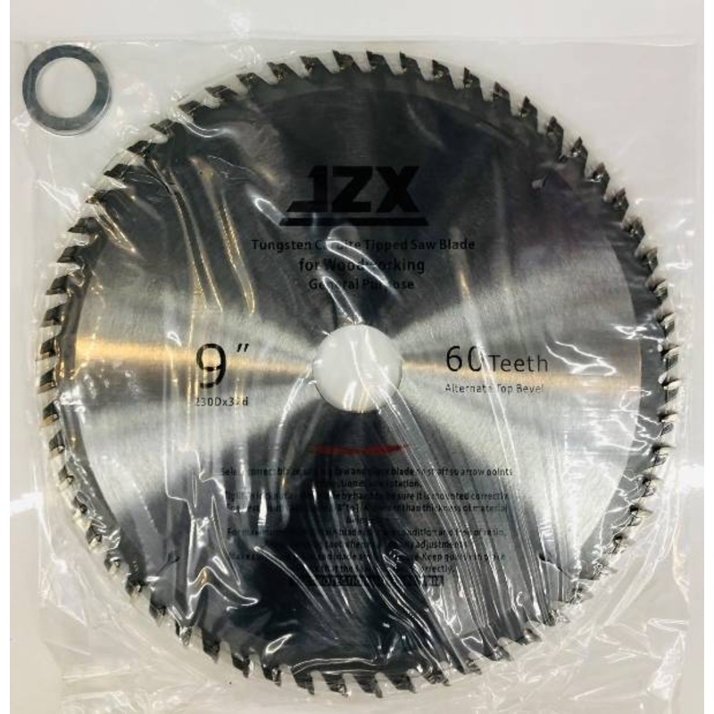 JZX SAW BLADE CIRCULAR 60 TEETH 9 230MM