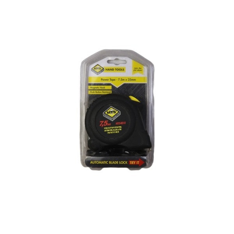 MTS MEASURING TAPE STEEL MAGNETIC 7.5MX25MM MTS4810