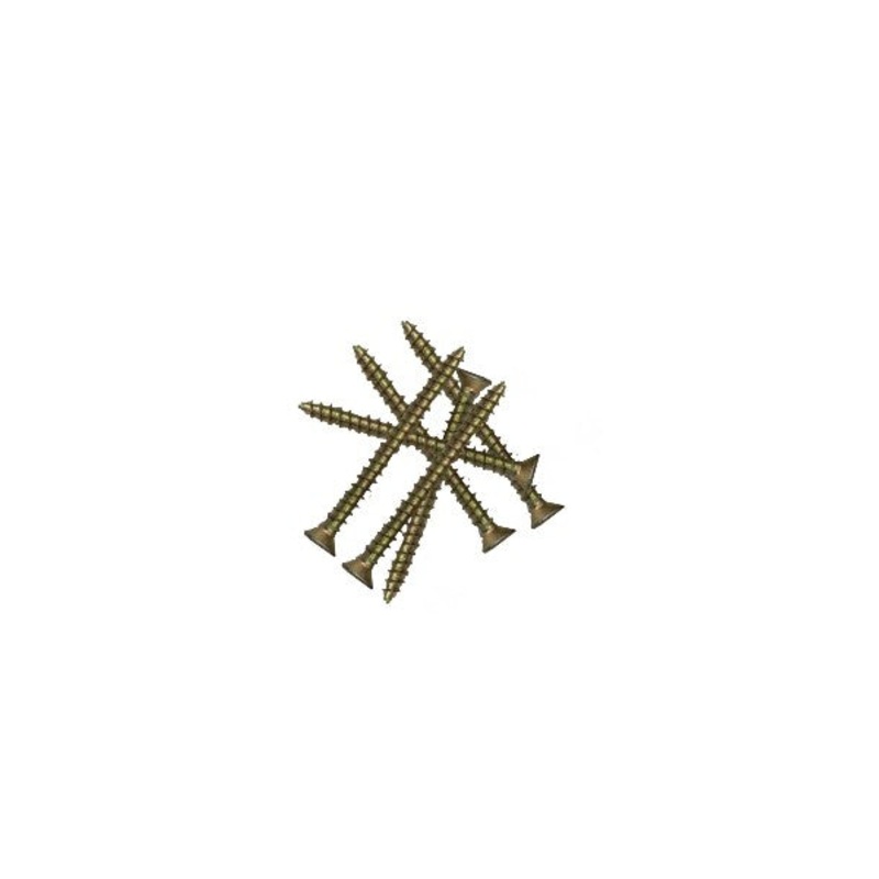 SCREW CHIP BRD BRASS M4X45MM (PK / 50)