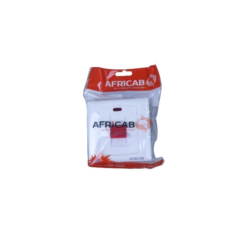 AFRICAB SWITCH DP + NEON PVC 3X3 EL2645L
