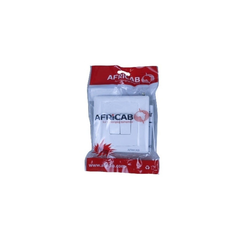 AFRICAB SWITCH PVC 2G2W EL2622