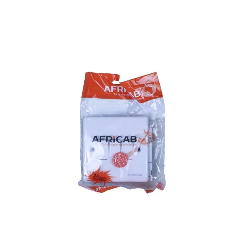 AFRICAB SWITCH PVC 3GANG1W KC2531