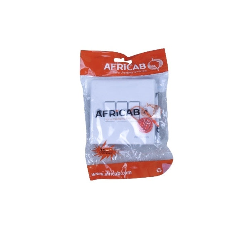 AFRICAB SWITCH PVC 3GANG2W KC2532