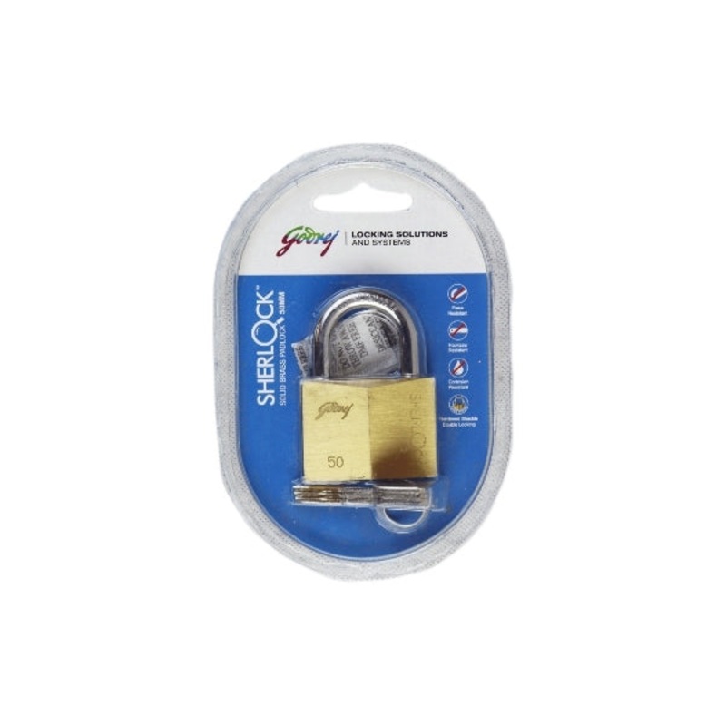 GODREJ PADLOCK SHERLOCK 60MM B6EB