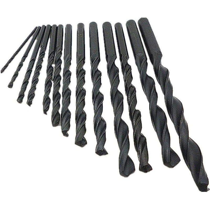 JEFF DRILL BIT STEEL SET BLACK 13PCS