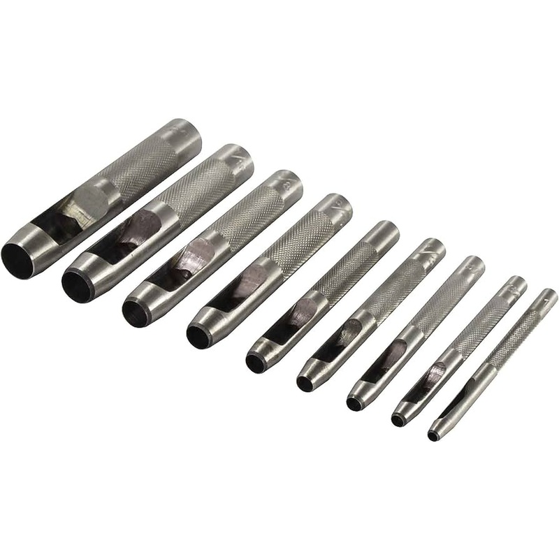 RACO HOLLOW PUNCH SET 9PCS