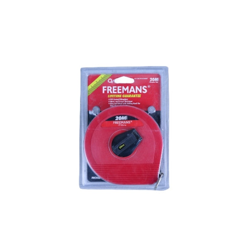 FREEMAN MEASURING TAPE FIBREGLASS 20M X 13MM FRE2030