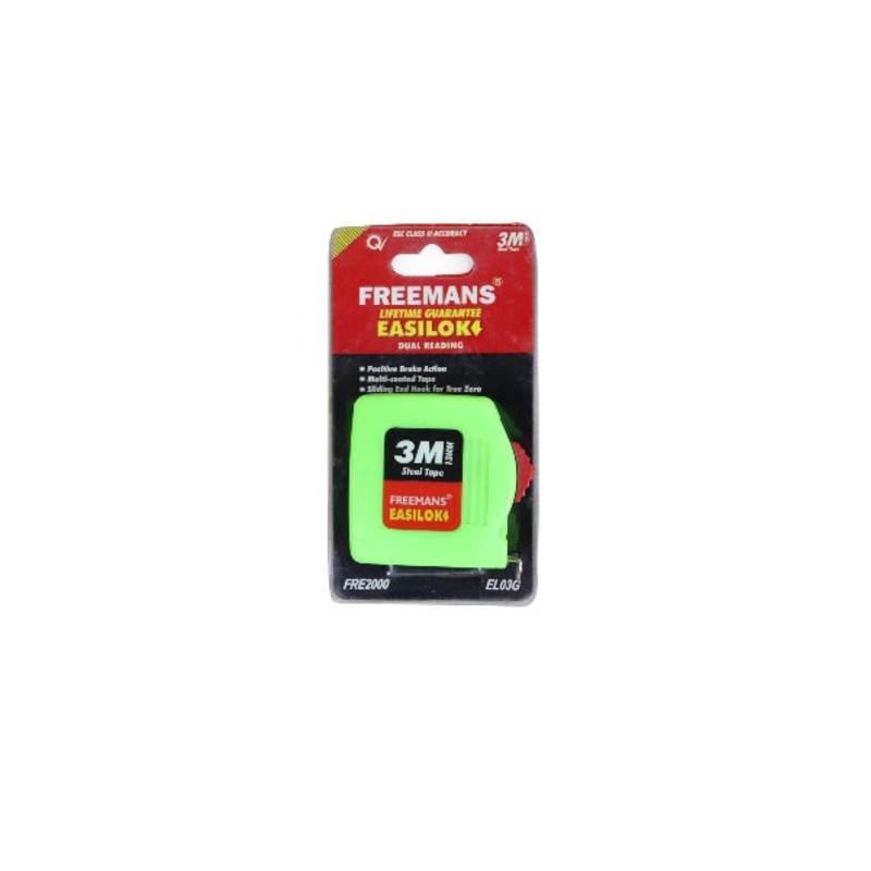 FREEMAN MEASURING TAPE STEEL 3MX13MM FRE2000/EL03GANG