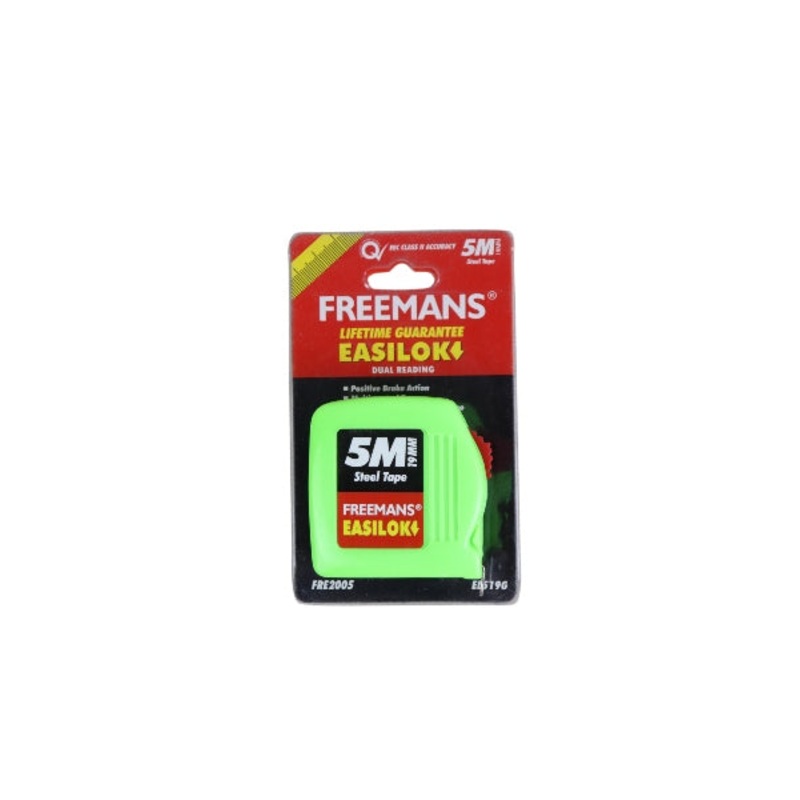 FREEMAN MEASURING TAPE STEEL 5MX19MM FRE2005/EL519G