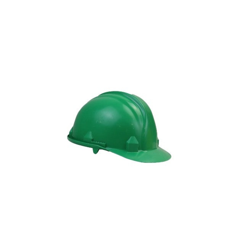 SAFETY HELMET WITH STRAP GREEN
