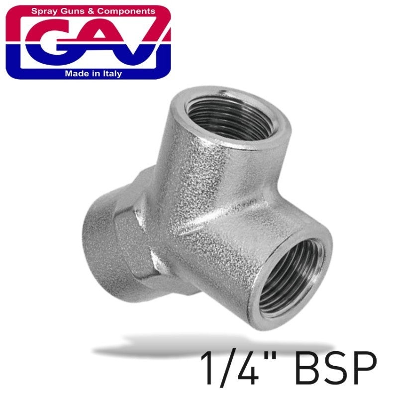 GAV CONNECTOR Y 1/4 FFF GAV1261-2