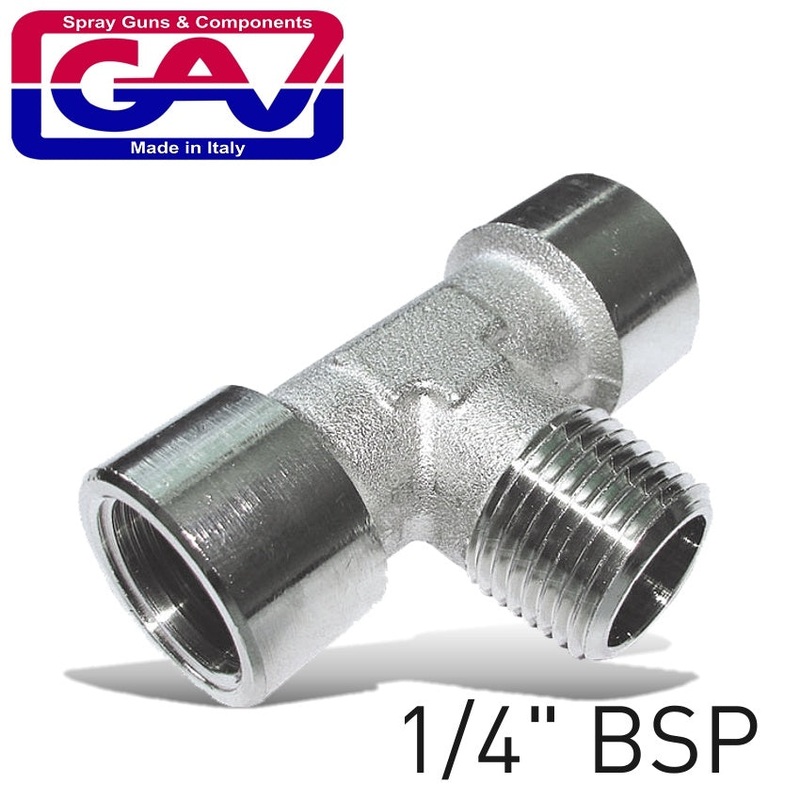 GAV T CONNECTOR 1/4 MFF TEE GAV1258-2