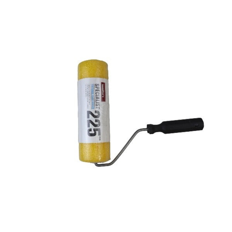 HAMILTON PAINT ROLLER FOAM TEXTURED 225MM