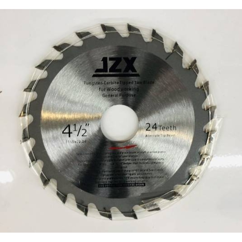 JZX SAW BLADE CIRCULAR 24 TEETH 4-1/2