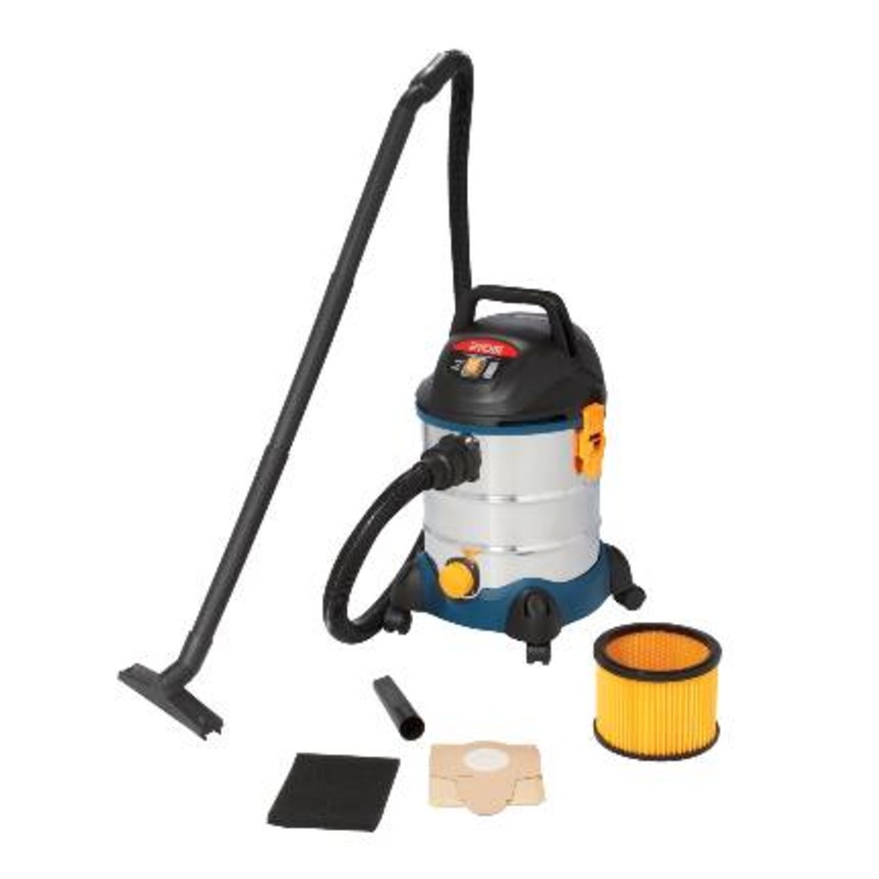 RYOBI VACUUM CLEANER WET & DRY 20L VC-25HD