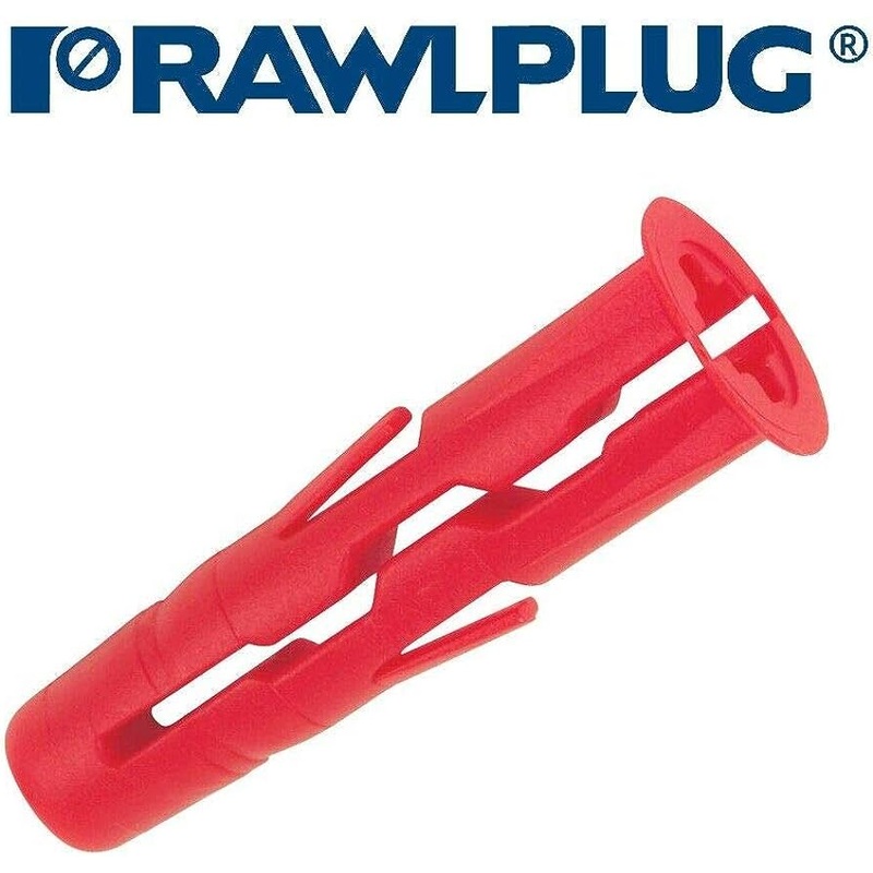 RAWLPLUG PLUG UNIVERSAL UNO 100 IN A BOX 6X28MM R-SL1-UNO-06+4035